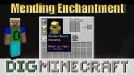 Mending (Image via DigMinecraft on YouTube)